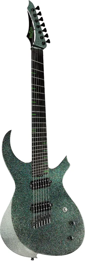 Agartha 7 Sparkle Green